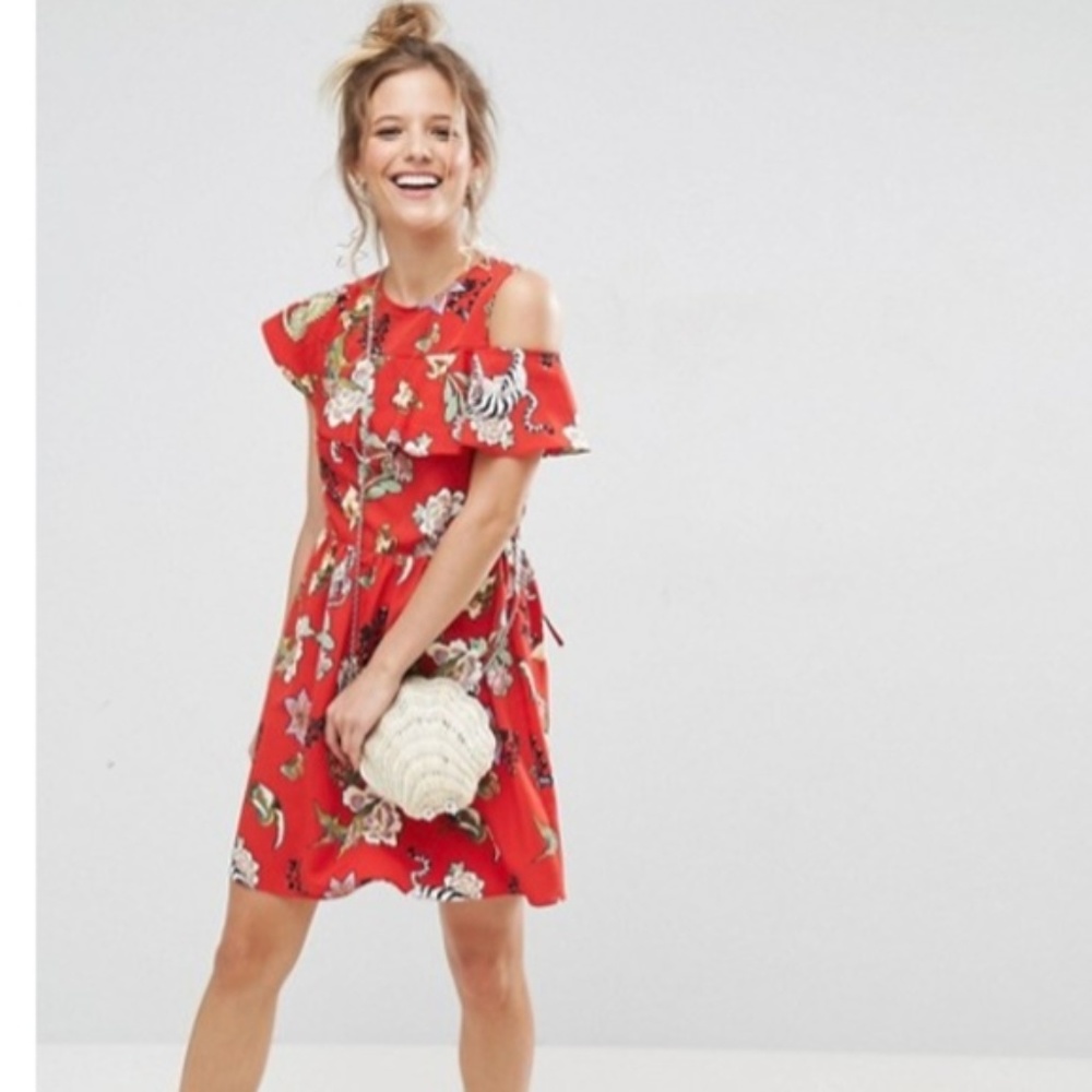 Ruffle Tea Dress